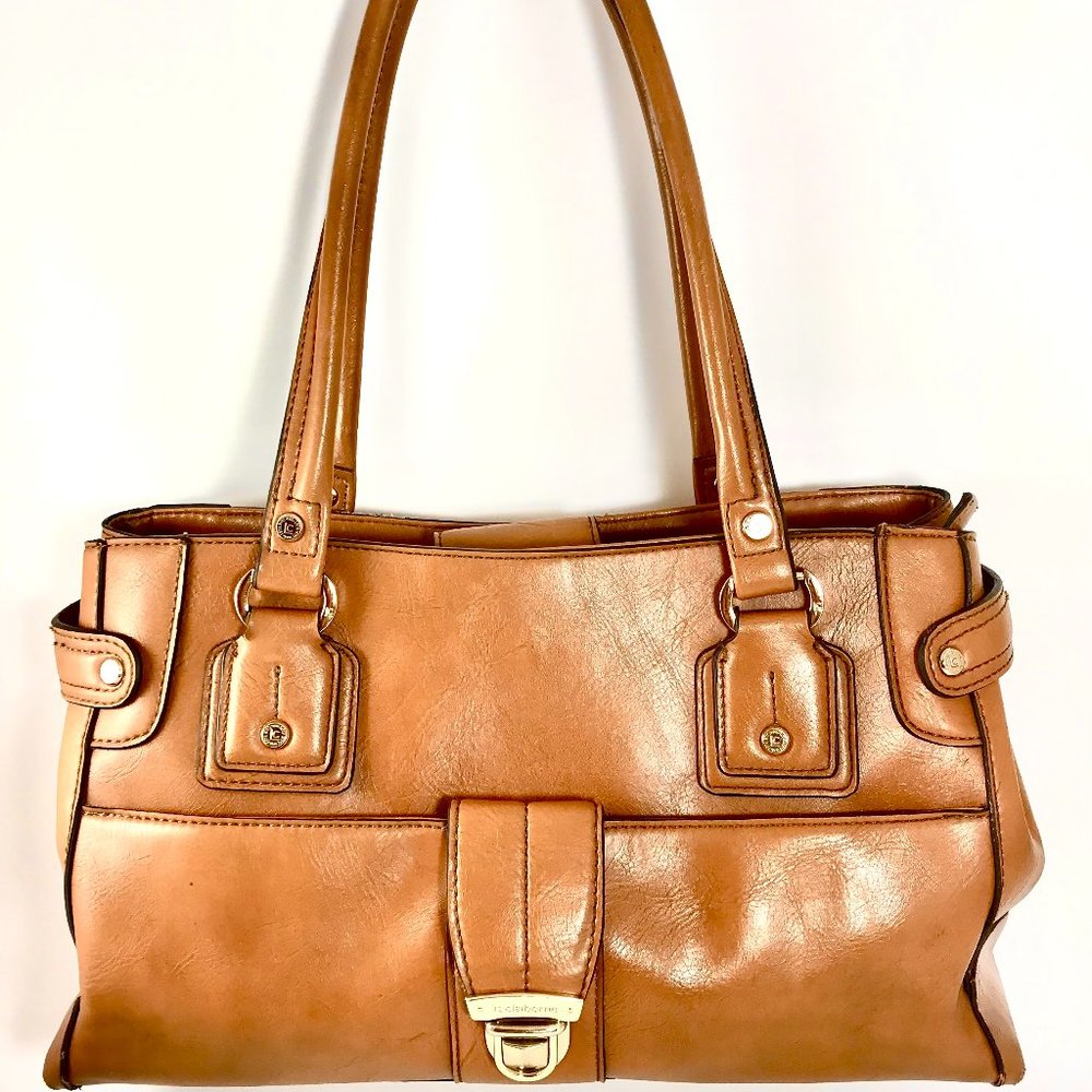 Liz Claiborne Leather Multi-Compartment Bag
